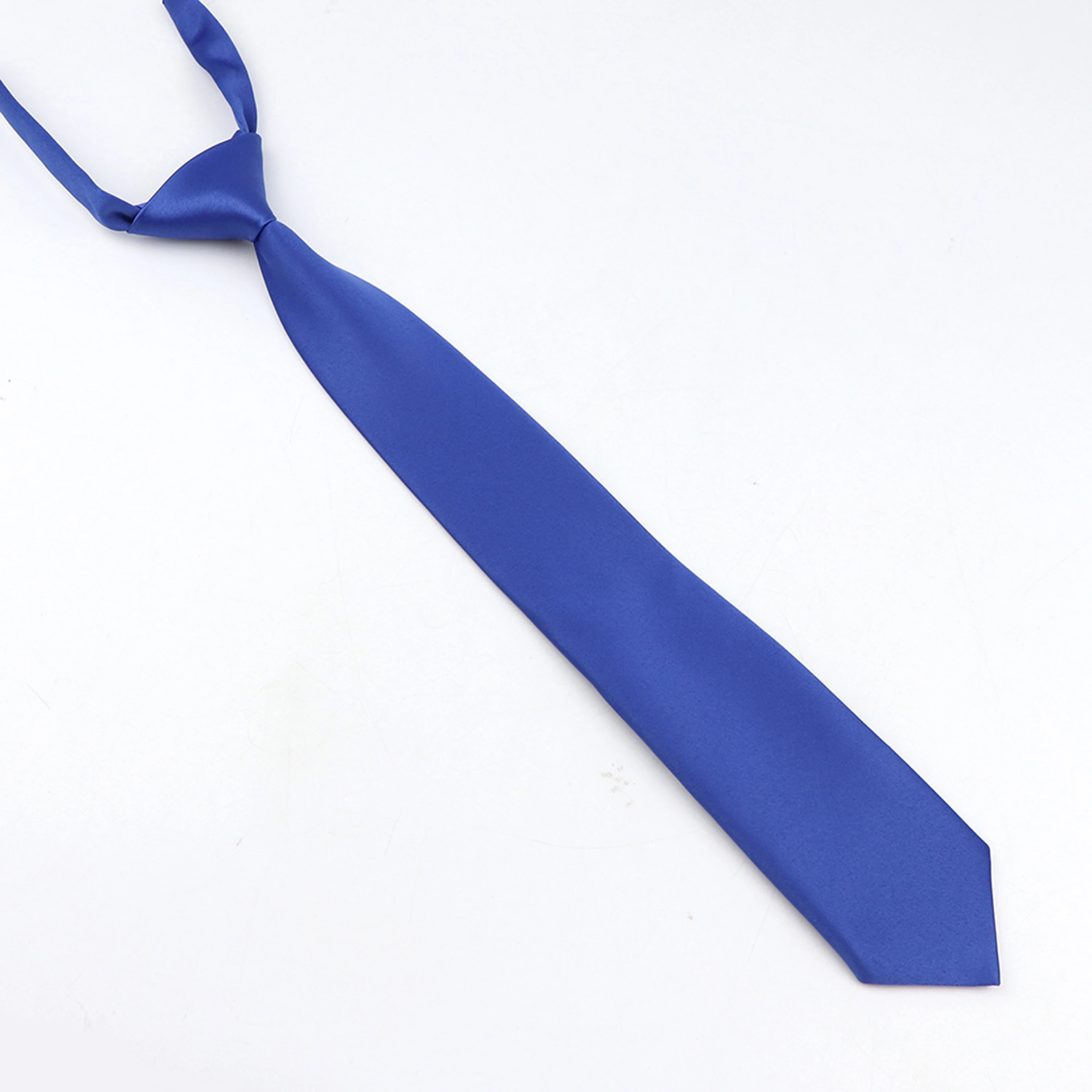 Woven Necktie Necktie Set Clip On Tie Fashion School Children Neck Tie Solid Color Easy To Wear For Girls Boys Kid Pre-tied Colorful Adjustable Skinny Necktie Gift