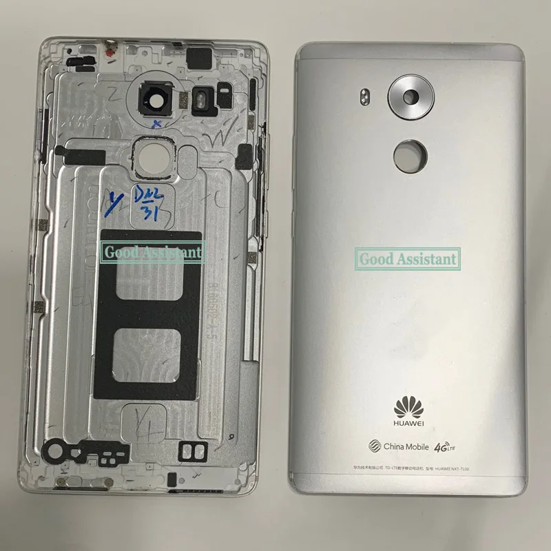 Оригинальное золото/серебро/серый/мокко золото 6,0 дюймов для huawei mate 8 mate 8 MT8 задняя крышка батарейного отсека Дверь Корпус Задняя стеклянная часть