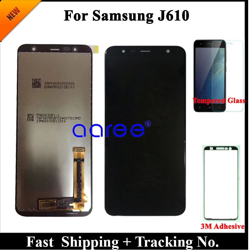 Тестовый ЖК-дисплей для samsung J610 lcd J6 Plus J610 lcd для samsung J610 J6 Plus lcd экран сенсорный дигитайзер сборка