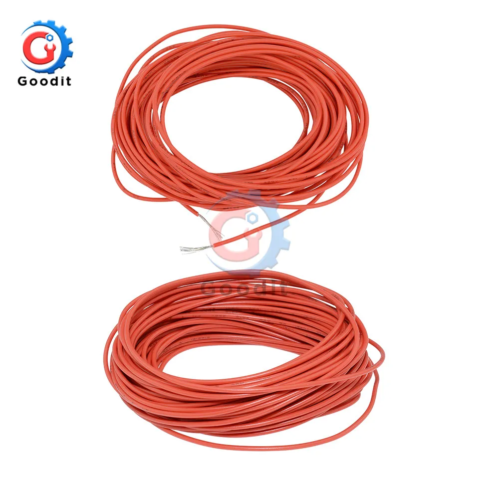 10 м 10 м UL-1007 24AWG Монтажный провод 80C/300 В шнур DIY электрический провод кабель 24 AWG 1,4 наружный диаметр изолированный ПВХ кабель 10 м 10 м UL-1007 24AWG Монтажный провод 80C/300 В шнур DIY электрический провод кабель 24 AWG 1,4 наружный диаметр изолированный ПВХ кабель