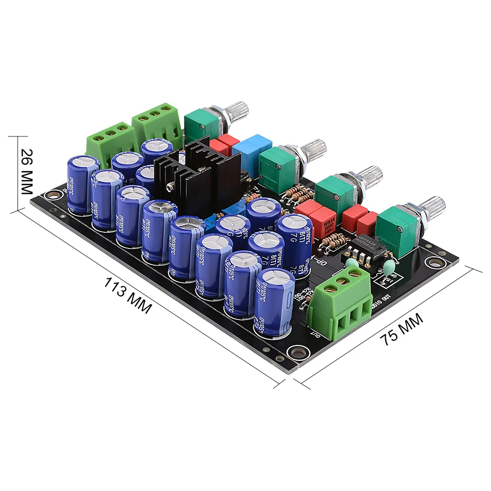 AIYIMA Hi Fi Preamp Tone Board NE5532 OP усилитель тонального сигнала регулятор громкости DIY для