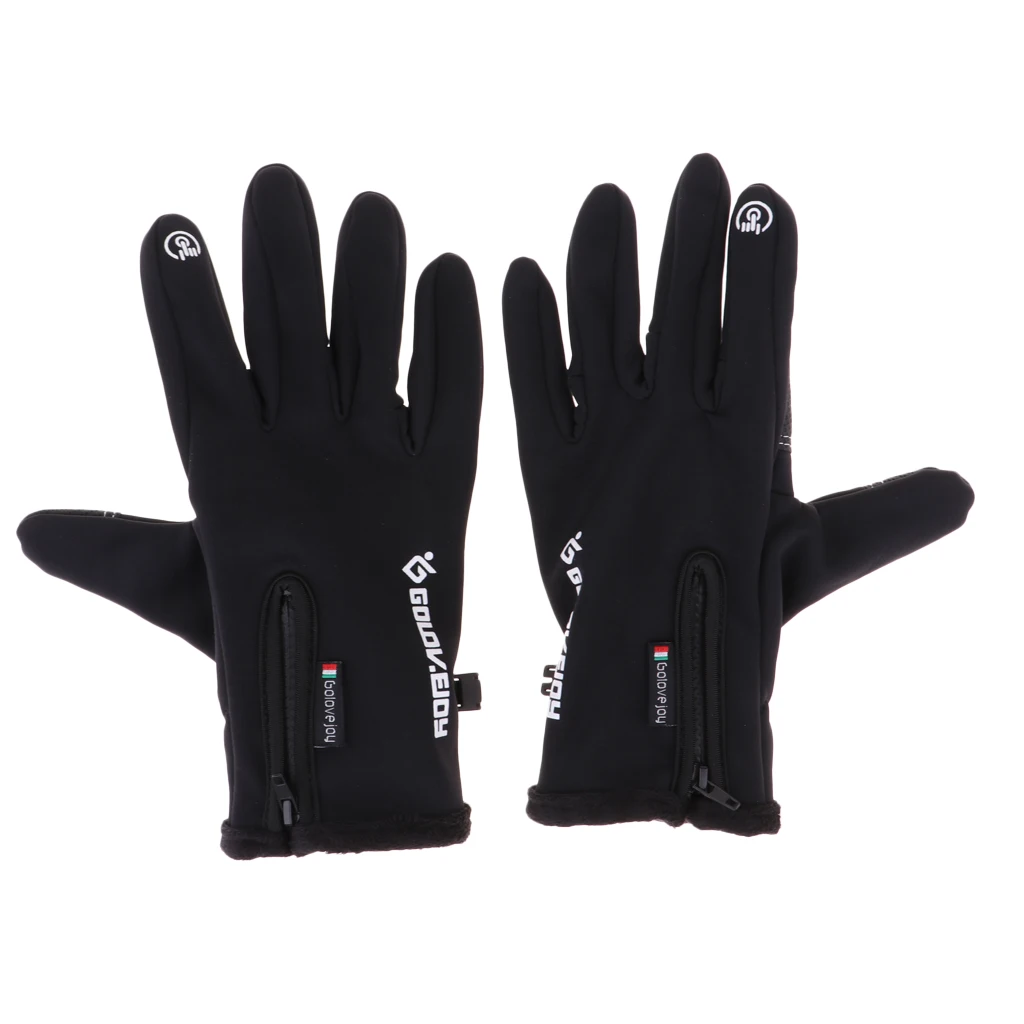 Теплые ветрозащитные противоскользящие велосипедные перчатки с сенсорным экраном для мужчин и женщин, ветрозащитные велосипедные перчатки для кемпинга