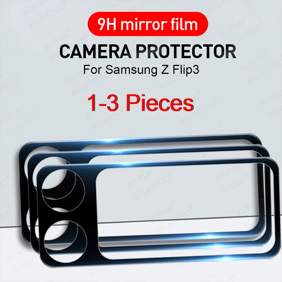 z flip3 cover 3D Curved Camera Lens Protector For Samsung Galaxy Z Flip 3 Flip3 5G Back Camera Tempered Glass Case On Sumsung ZFlip 3 Len z flip3 cover