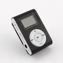 Цифровой MP3 музыкальный плеер ЖК-дисплей Экран Алюминий Портативный Мини Тонкий Mp3 плеер Поддержка Micro TF слот для карт памяти 2/4/8/16/32 ГБ флэш-памяти Micro TF