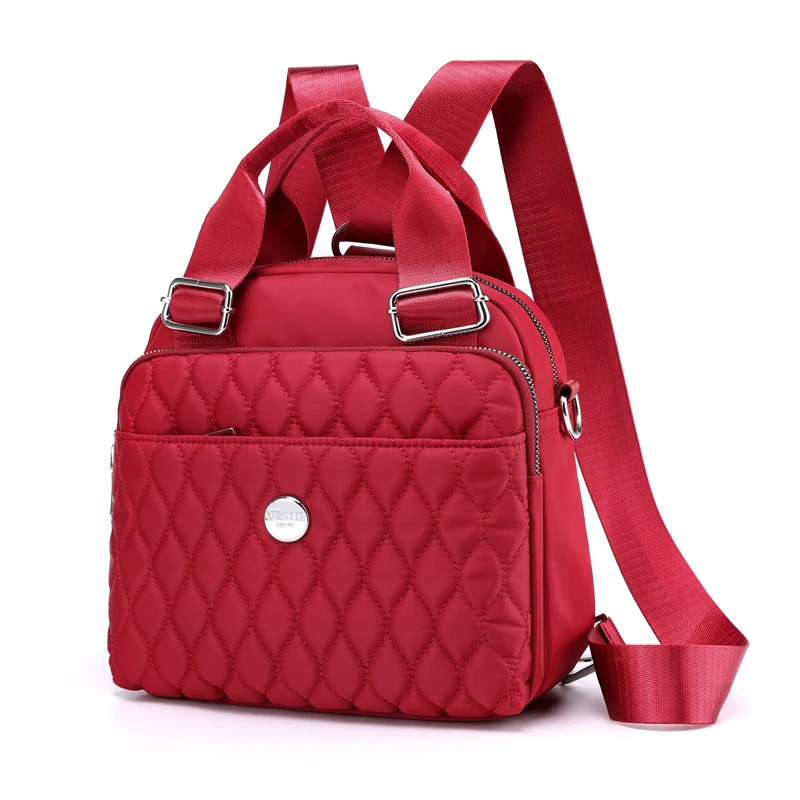 Школьный рюкзак для девочек-подростков Mochila Feminina, женские рюкзаки, нейлоновые водонепроницаемые повседневные сумки на плечо, женский рюкзак