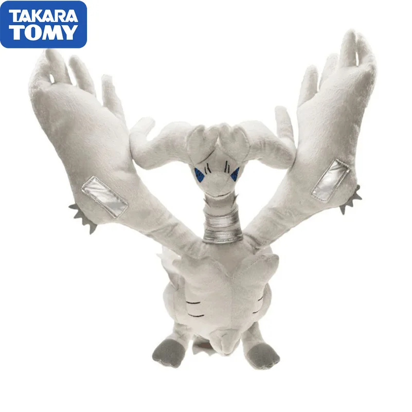 TAKARA Pokemon Erekiddo Эволюционная версия 40 см Reshiram Zekrom Melody плюшевая белая игрушка кукла