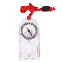 Навигационный компас многофункциональная карта многократная шкала увеличительное стекло компас карманный мини