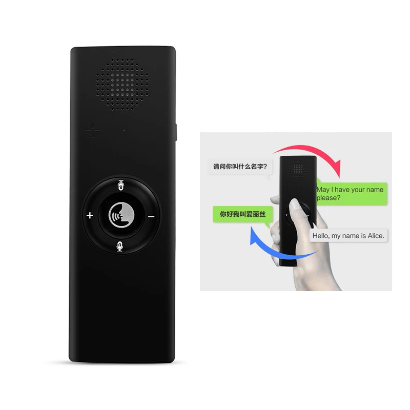 T13 интеллигентая(ый) 2-полосная мгновенный голосовой переводчик Bluetooth обращаем ваше внимание, перевод Язык обучения переводчик ручка