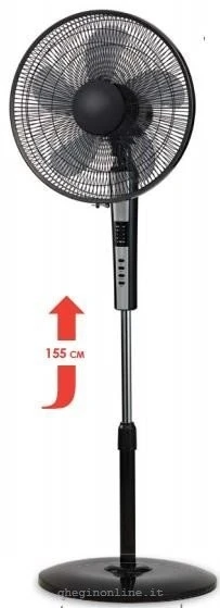 Argo Standy Black Fan Digital Panel Remote Control Fans Aliexpress