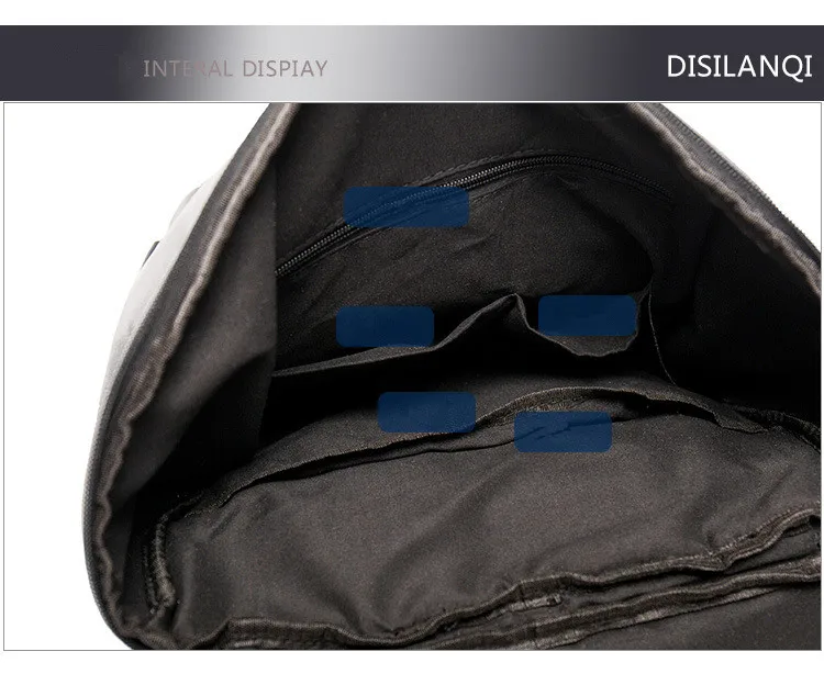 Мужской деловой офисный брендовый рюкзак из искусственной кожи, сумка для ноутбука, многофункциональная сумка для путешествий, большие