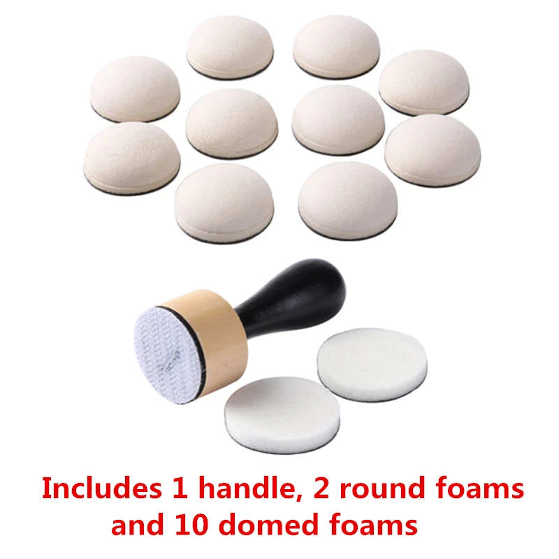 Mini Ink Blending Tools with Mixing Round/domed Foams Sponge Paint Tool Apply Inks Suitable for Painting and Brushing Card Paper 