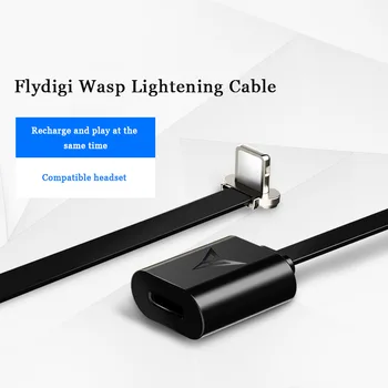

Flydigi Wasp2 WaspNX gamepad controller Lighting Extension cable for i Phone pad Compatible with headphones