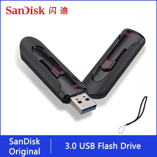 Sandisk Pendrive 128gb 64gb 32gb 256gb USB Flash Drive 32 64 128 16 GB Pen  Drive