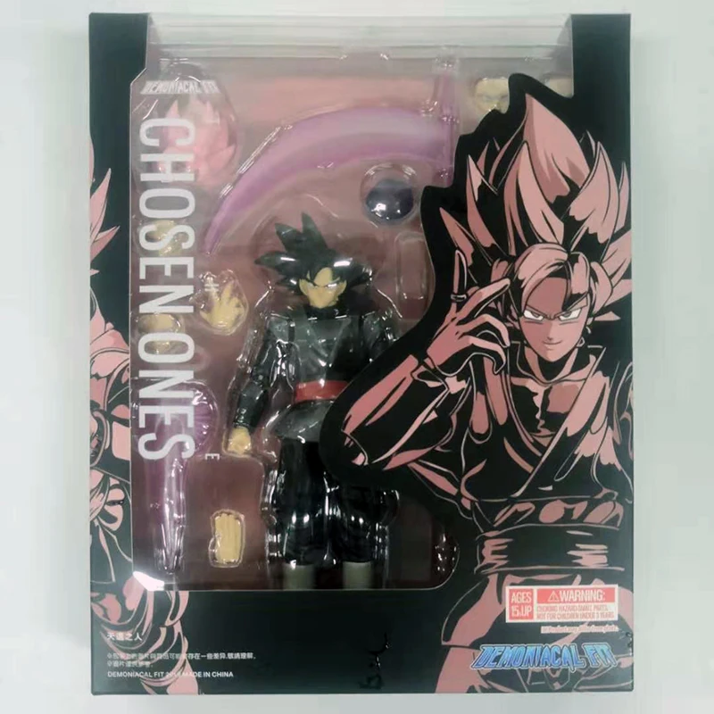 Demoniacal Fit Dragon Ball Gokuu black SHF фигурка Аниме ПВХ игрушка | Игрушки и хобби