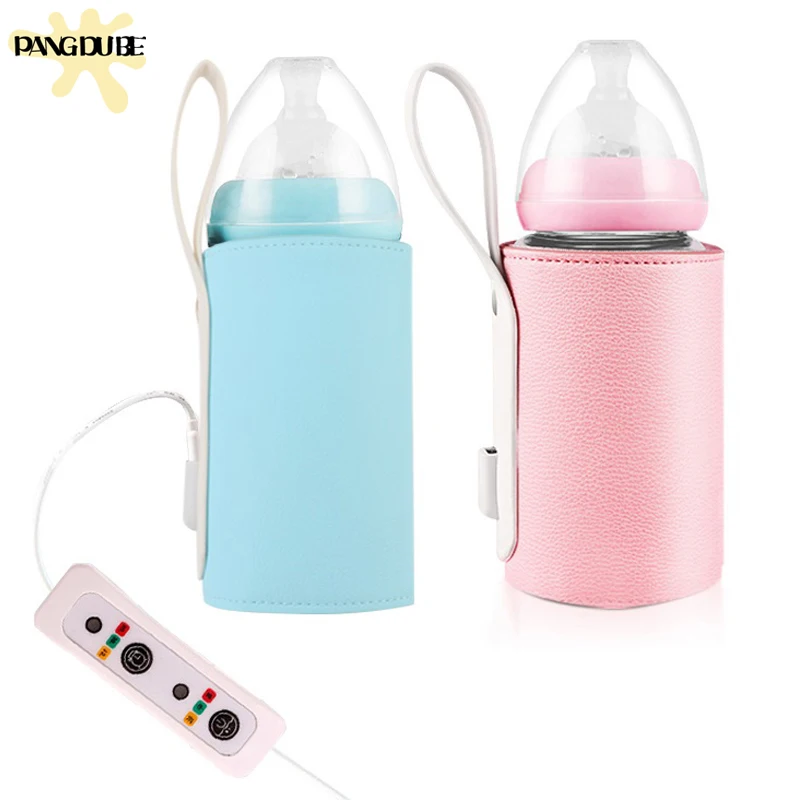 Usb Baby Bottle Warmer Heater Bottle Bag For Baby Bottles Bag Thermos Baby Milk Bottle Heater