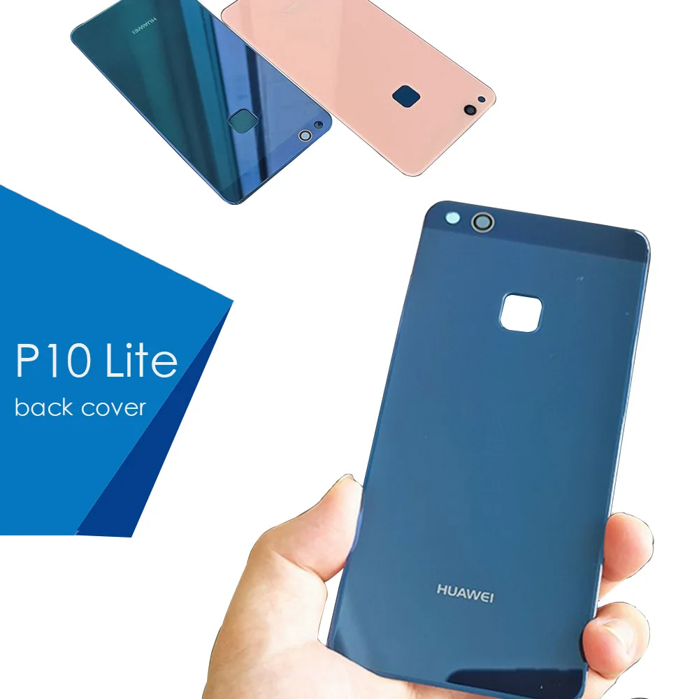 Оригинальная задняя крышка для huawei, стеклянная крышка для P10 Lite/Nova Lite Replcement, задняя крышка корпуса, дверной чехол с наклейкой и инструментами