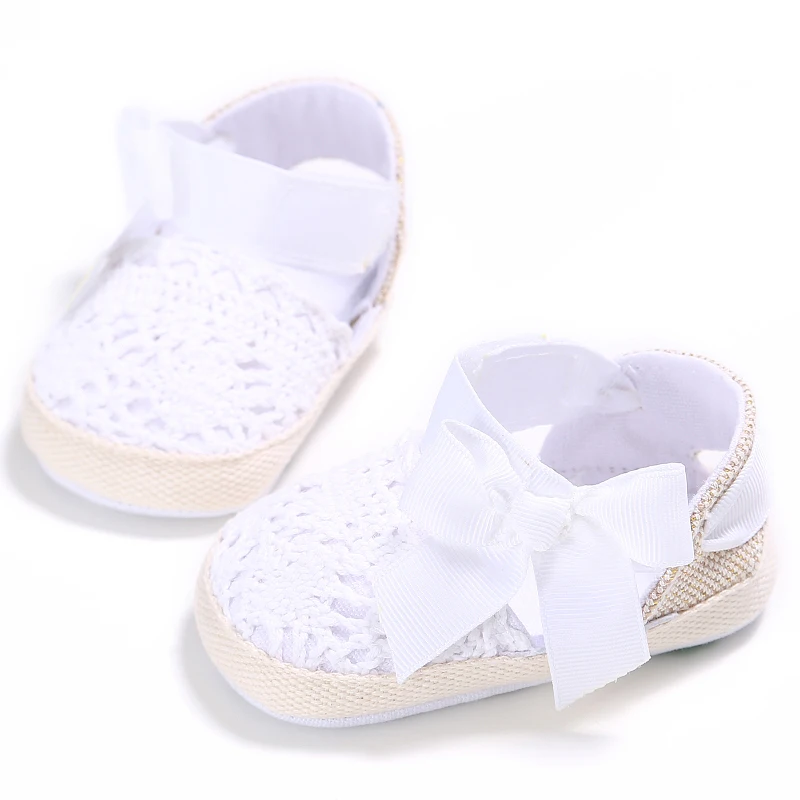 Newborn Toddler Shoes Baby Soft Soled Sandals Lace Soft Soled Shoes Beach Shoes  Slippers Non Slip Sandals 0-18M First Walkers