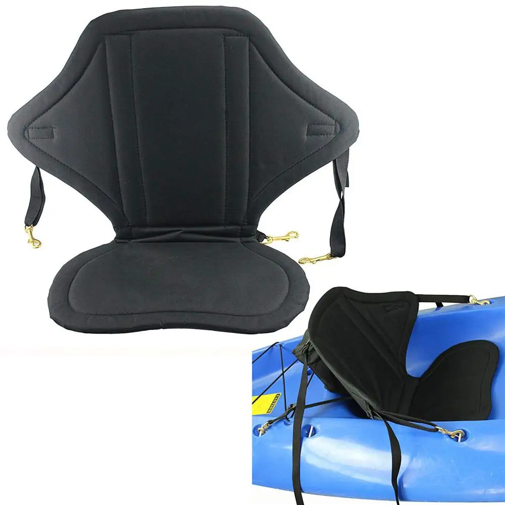 Luxury Kayak Seat Boat Seat Soft UV Resistant Anti-skid Base High Backrest Adjustable Kayak Cushion Seat with Backrest