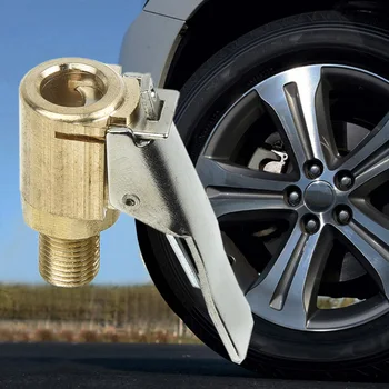 

Car Tire Pneumatic Valve Connector Air Pump Chucks Wheels Stems Parts Vehicle