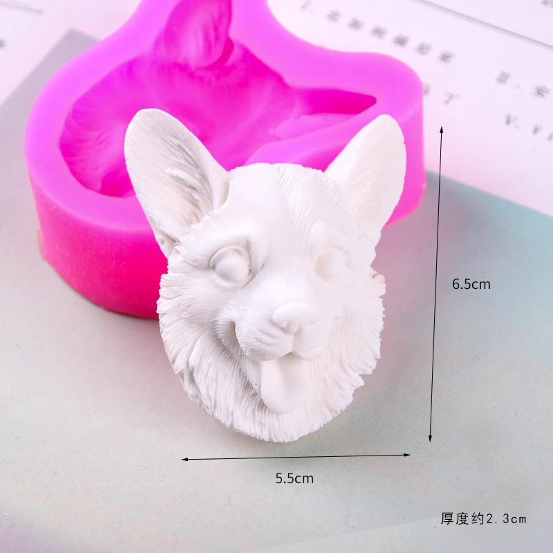Aromatherapy Gypsum Diy Mold Cute Animal Gypsum Party Supplies Decoration Mold Candle Accessories Scented Candle