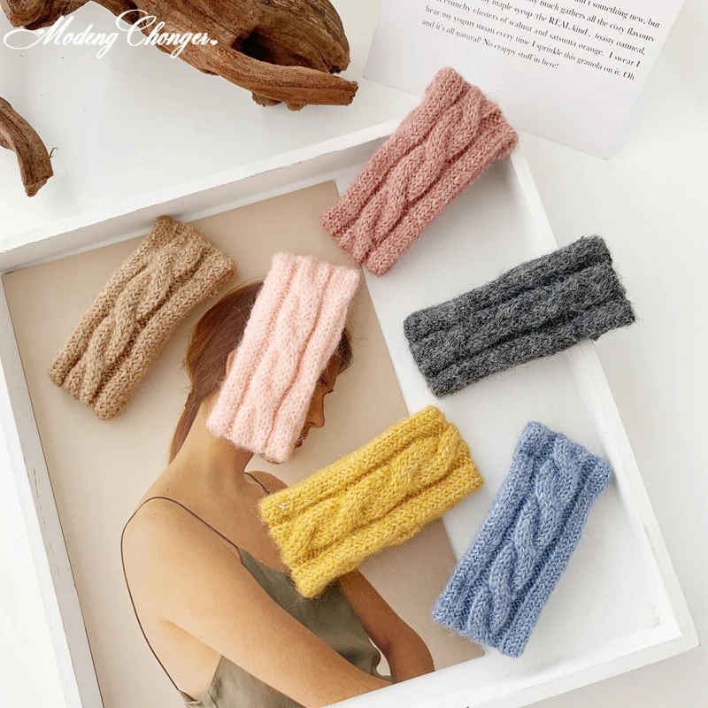 

1 PCS Headdress Chic Wild Bangs Clip Korean Hairgrips Fashion Twist Yarn Candy Color Hairpin BB Clips Accessories Headwear New