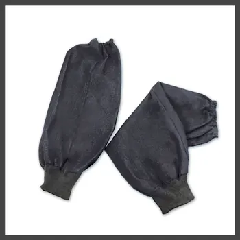 

Korean Denim Sleeve Solid Color Winter Chef Adult Work Student Office Sleeve