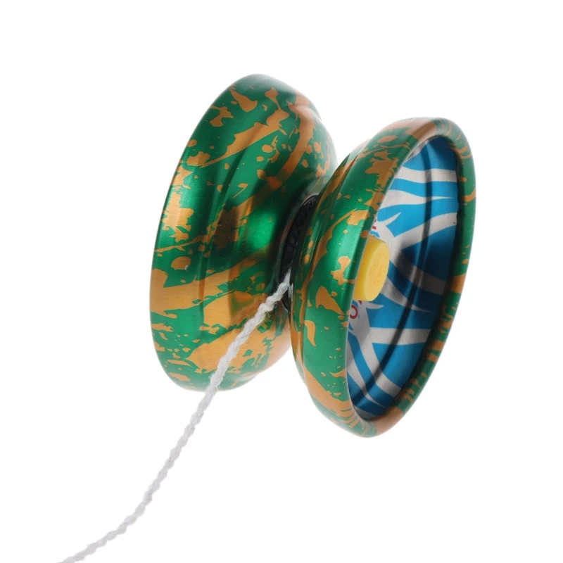 Aluminum Alloy YOYO Ball Bearing String Trick Toy Kids Gift Professional YoYo Aluminum Alloy String Trick Yo-Yo Ball Bearing Toy