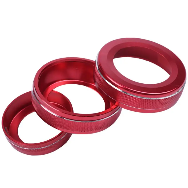 Car Styling Air Conditioning Volume Knob Decoration for Mercedes Benz A B E Class GLK GLA CIA GLE ML GL Red | Автомобили и