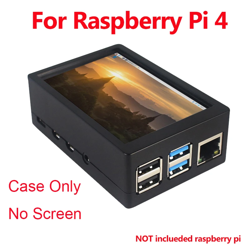 3.5/" 320*480 TFT Touch Screen LCD Display Case For Raspberry Pi A B A 2B 3BYNFK