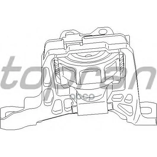 Опора Двигателя Ford Focus Ii 1.8-2.0 Пер.Прав. Topran 304024755 topran арт. 304024755
