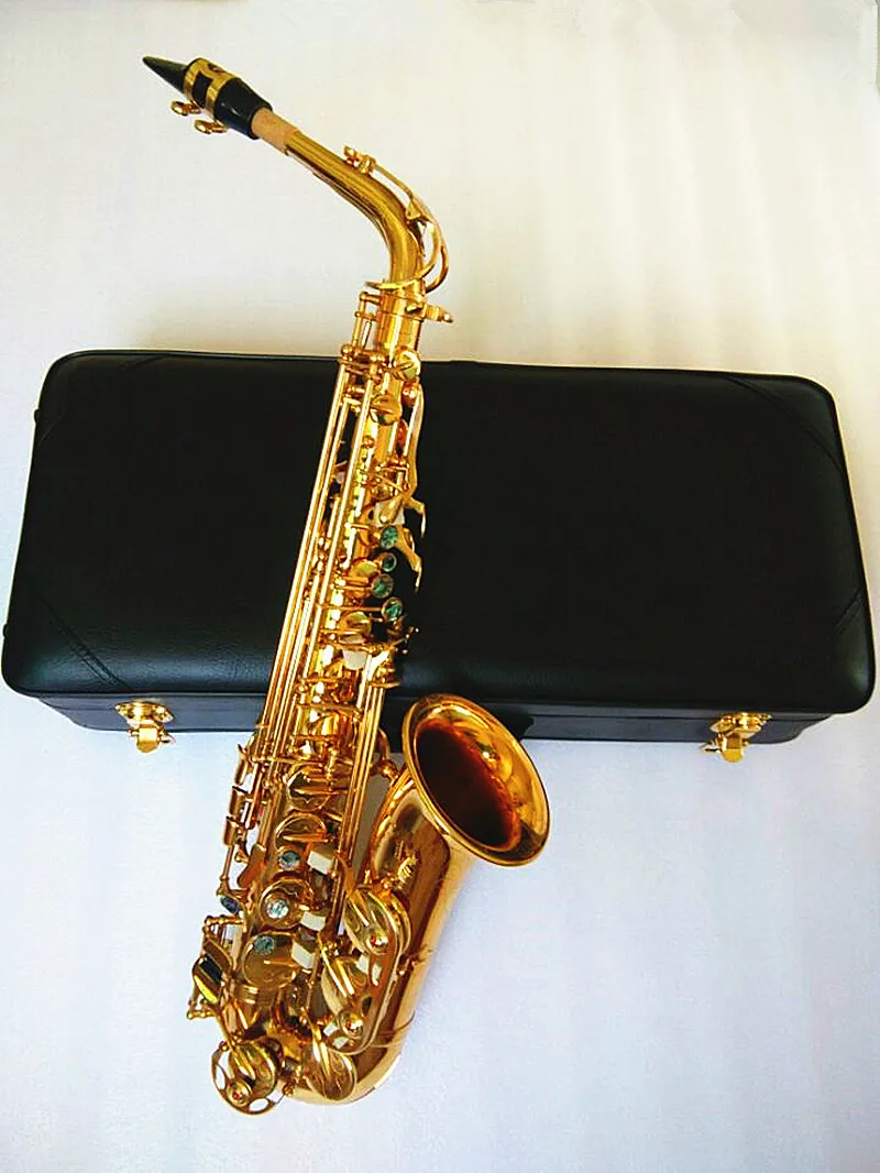 Upgrade Brand new Saxophone Exquisite New Orchestral Instrument Eb Flat Alto Sax and Hard box | Спорт и развлечения