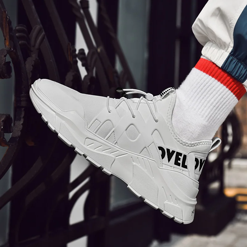 

2019 New Sport Shoes for Men Big Size 48 14 Height increasing Breathable Outdoor Non-slip Jogging Ultra Boots Sneakers For Run