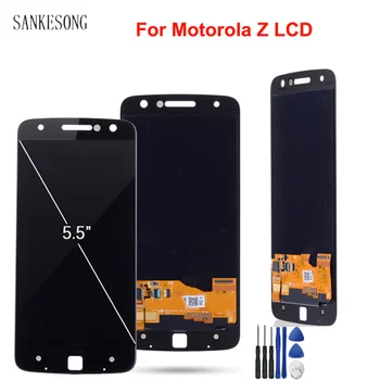

5.5" AMOLED LCD For Motorola Moto Z LCD Display Touch Screen Digitizer Replacement For MOTO Z Display XT1650 XT1650-03 LCD Part