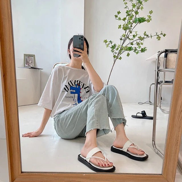 platform flip flops instagram