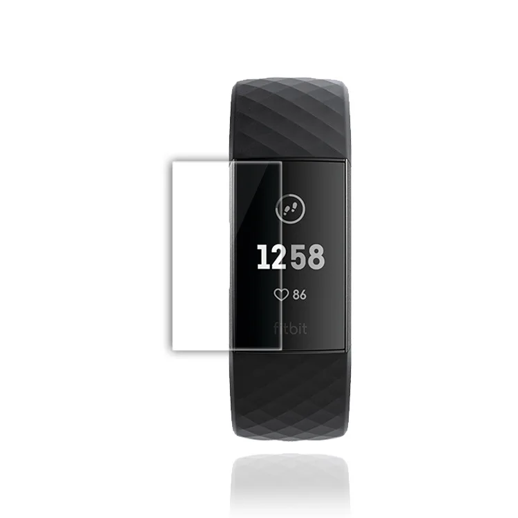 4 шт полный экран протектор для часов Полный ТПУ Гидрогелевая пленка для fitbit charge3/inspire HR watch