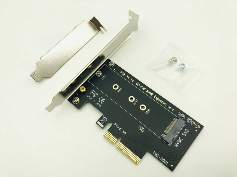 6 шт M.2 адаптер NVME SSD M2 PCIE карта PCIE для M2 адаптер Поддержка PCI Express 3,0x4 2230 2242 2260 2280 Размеры M.2 SSD Райзер-карта