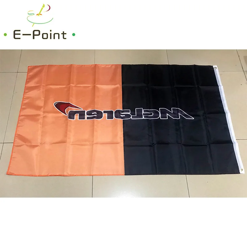 Флаг McLaren Racing 90*150 см размер рождественские украшения для дома и сада