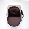 Veowalk Light Grey Women's Small Canvas Backpacks, Ladies Floral Embroidered Rucksacks Woman Back Bag Handmade Back Pack 5