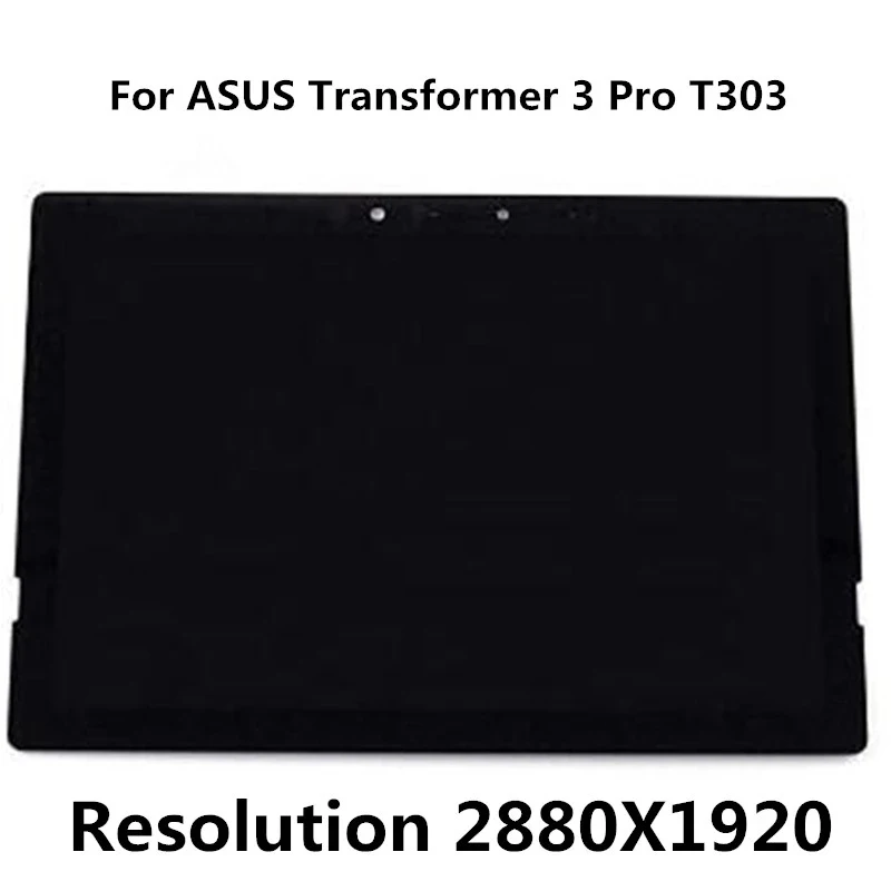 Для ASUS Transformer 3 Pro T303 T303UA T303U 12 5 дюйма Оригинальный ЖК LED Дисплей сенсорный Экран в