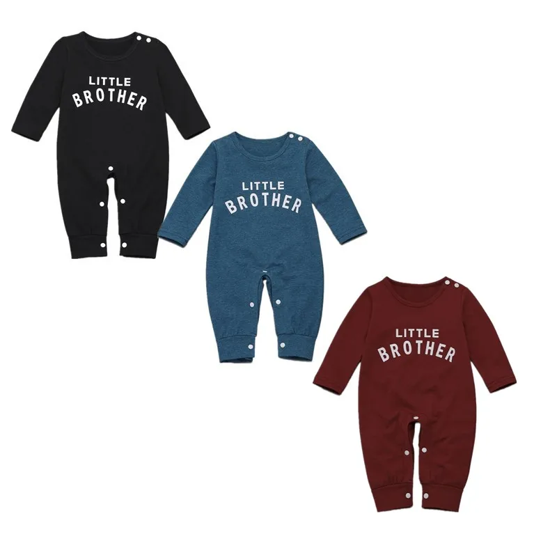 

Pudcoco US Stock 0-24M Infant Baby Girl Set Casual Romper Cotton Blend Letter Printing Jumpsuit Baby Girl Boy Autumn Outfits