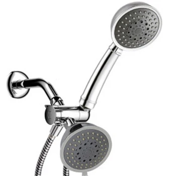 

Bathroom Handheld With Socket Tee Joint Durable Five Function Connector Kit Multiple Water Outlets Shower Head