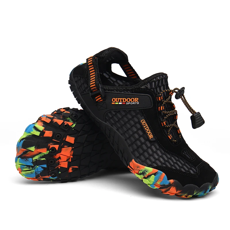 PUAMSS 2020 Aqua Shoes Мужская Уличная походная обувь дышащие слипоны уличные кроссовки