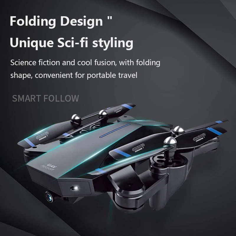 2020 Drone Profissional Zoom Control 4K Optical Flow HD Camera Mini Foldable Quadcopter WIFI FPV Selfie Drones Quadrocopter