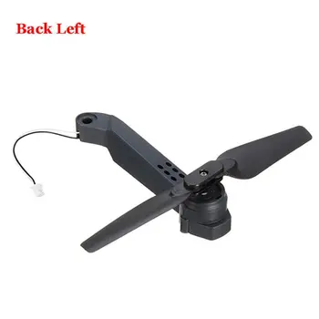 

Professional Easy To Install E58 WIFI FPV RC Quadcopter Axis Arm Spare Parts with Motor & Propeller Supplies RC Drone Model Part