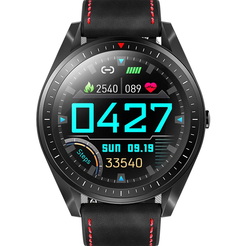 BLACK MAFAM F23 Смарт-часы браслет умные часы android кровяное давление часы Смарт-Браслет спортивный Браслет фитнес-трекер сна - Цвет: BLACK
