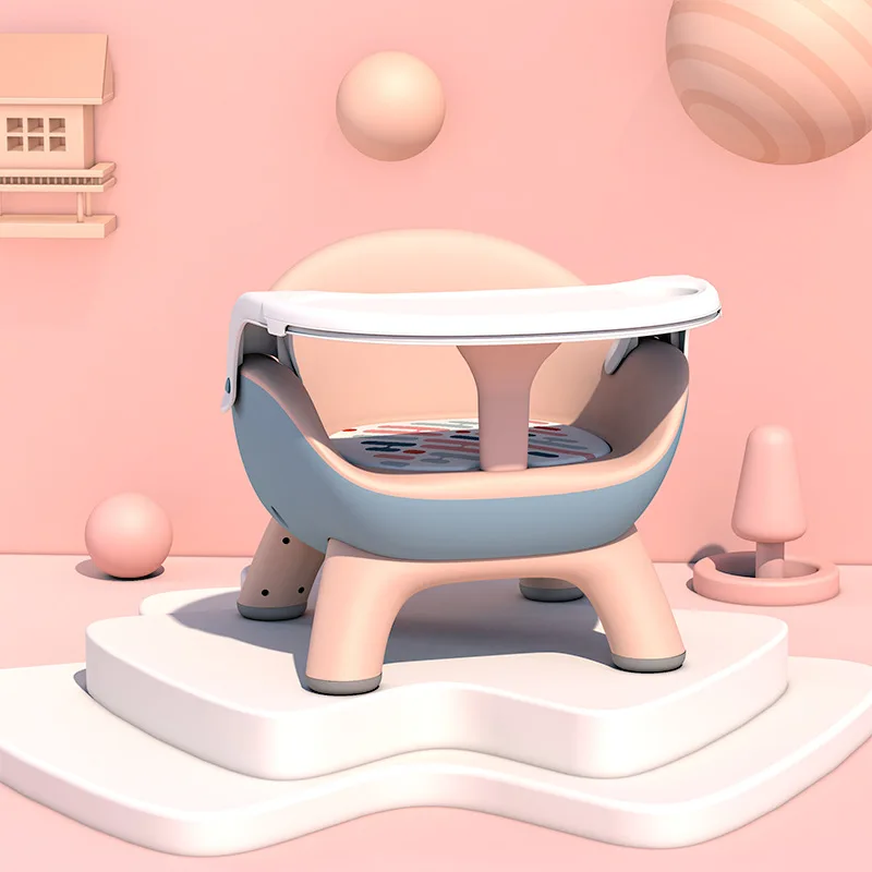 Silla de comedor para bebé, asiento multifuncional para bebé, mesa de comedor, taburete doméstico para niños, mesa de comer con respaldo