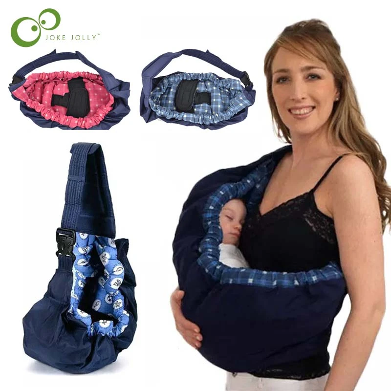 Newborn Baby Carrier Swaddle Sling Infant Nursing Papoose Pouch Front Carry Wrap Pure Cotton Breastfeed Feeding Carry Bag Backpacks Carriers Aliexpress