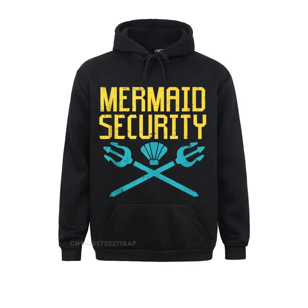 

Mermaid Security Matching Family Birthday Party Dad Brother Hoodie Sweatshirts Hoodies Wholesale Cool Sportswears Europe Women's