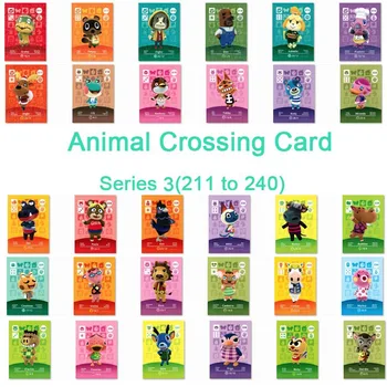 

Animal Crossing Card Amiibo Card Work for NS Games Series 3 (211 to 240)