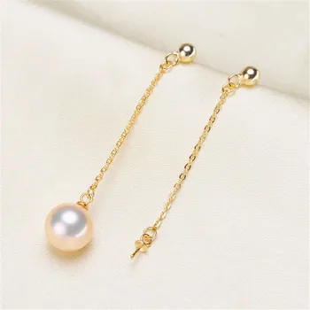 

Plated Silver Earrings Mountings Pearl Ear Wires Earrings Hook Findings Settings for DIY Stud Earrings Jewelry Making Findings